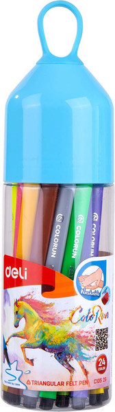 Изображение товара Фломастеры Deli C10526 (24цв)