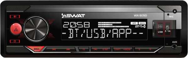 Изображение товара Бездисковая автомагнитола Swat WX-505D