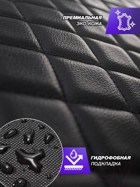 Изображение товара Органайзер автомобильный ElCrucce XS 30x30x30 (экокожа)