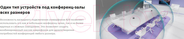 Изображение товара Спикерфон для системы ВКС Nearity A20 (AW-A20)