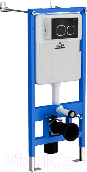 Изображение товара Унитаз подвесной с инсталляцией Roxen StounFix Slim 545591