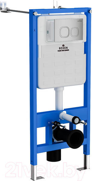 Изображение товара Унитаз подвесной с инсталляцией Roxen StounFix Slim 551921