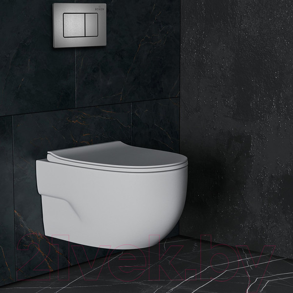 Изображение товара Унитаз подвесной с инсталляцией Roxen StounFix Slim 618703
