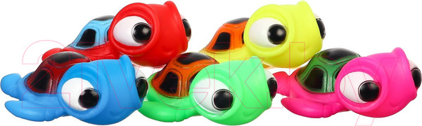 Изображение товара Набор игрушек для ванной Крошка Я Черепашки с пищалкой / 9936692