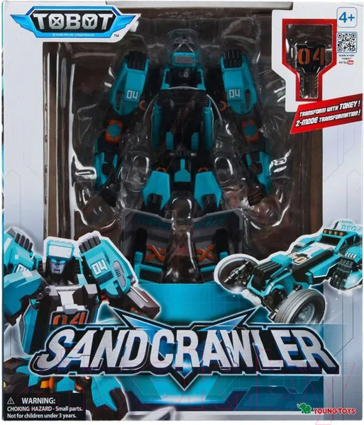 Изображение товара Робот-трансформер Tobot Детективы галактики Сэнд Кролер / 301133