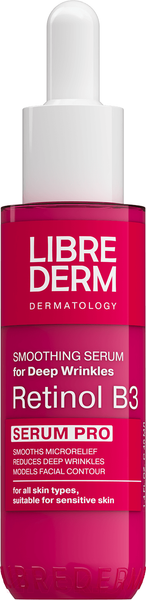 Изображение товара Сыворотка для лица Librederm Serum Pro Retinol B3 Интенсивная против морщин (40мл)