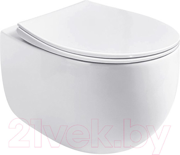 Изображение товара Унитаз подвесной с инсталляцией Roxen StounFix Dual Fresh 964010