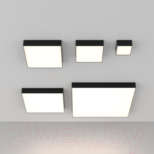 Изображение товара Потолочный светильник Maytoni Zon C032CL-24W4K-SQ-B