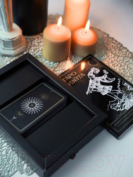 Изображение товара Гадальные карты Эксмо Таро Уэйта. Черное золото / 9785041870447 (Уэйт А.)