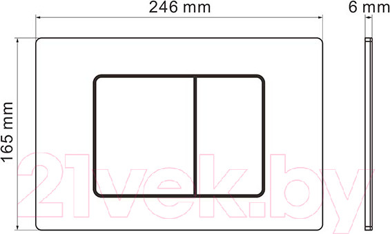 Изображение товара Унитаз подвесной с инсталляцией Roxen StounFix Dual Fresh 964862