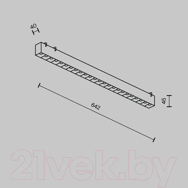 Изображение товара Потолочный светильник Maytoni Points TR128B-24W4K-M-W