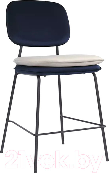 Изображение товара Стул барный Bergenson Bjorn Pea / BB0000626 (темно-синий/бежевый)