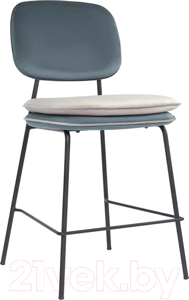 Изображение товара Стул барный Bergenson Bjorn Pea / BB0000694 (сине-зеленый/бежевый)