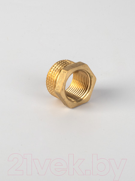 Изображение товара Футорка сантехническая LD Pride DN15x10 1/2"НРx3/8"ВР / LD.65.507.15х10