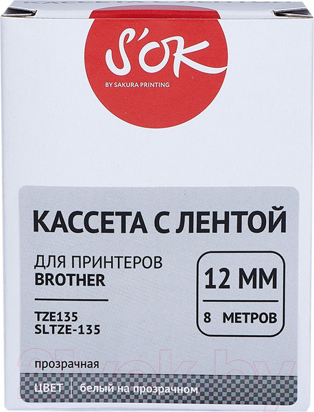 Изображение товара Картридж-лента S'OK SLTZE135