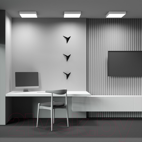 Изображение товара Потолочный светильник Maytoni Zon C032CL-45W4K-SQ-W