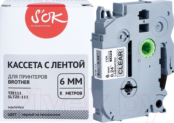 Изображение товара Картридж-лента S'OK SLTZE111