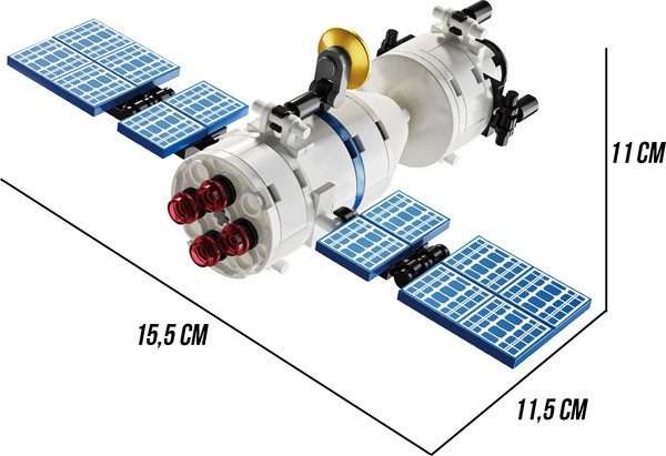 Изображение товара Конструктор Unicon Космос Спутник 9824849 / 123-705