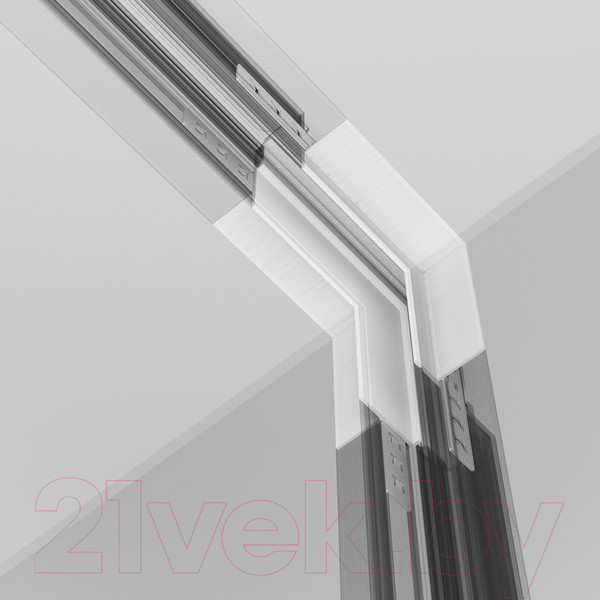 Изображение товара Соединитель профилей для шинопровода Maytoni Accessories For Tracks Exility TRA034ICL-42.12W