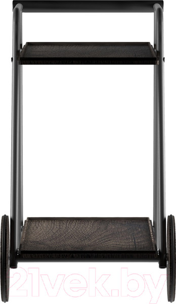 Изображение товара Сервировочный столик Мебелик Оди (металлик/эбеновое дерево/дуб маррон)