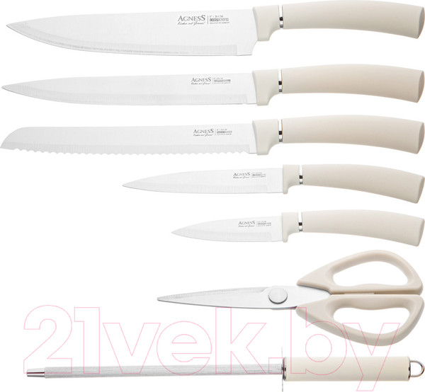 Изображение товара Набор ножей Agness 911-760