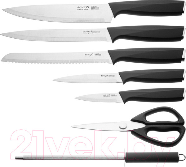 Изображение товара Набор ножей Agness 911-762