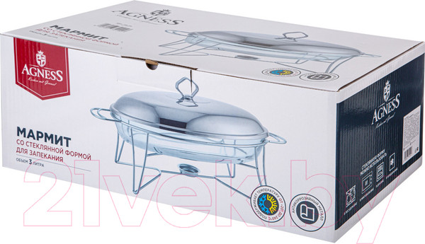 Изображение товара Мармит Agness 734-115