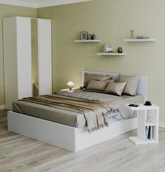 Изображение товара Односпальная кровать Mio Tesoro Варма Sang 140 (белый)