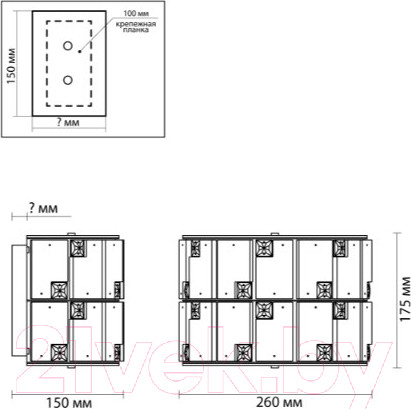 Изображение товара Бра Odeon Light Chessi 5076/2W