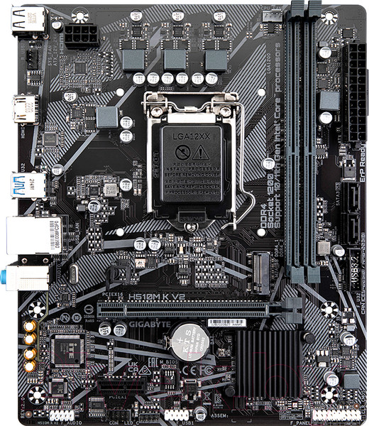Изображение товара Материнская плата Gigabyte H510M K V2 2.0