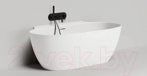 Изображение товара Ванна из искусственного мрамора Salini Alda Wall 170x90 / 101915G (S-Sense, глянцевый)