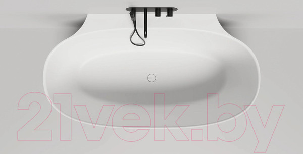 Изображение товара Ванна из искусственного мрамора Salini Alda Wall 170x90 / 101915G (S-Sense, глянцевый)