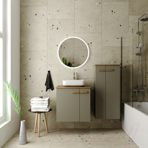 Изображение товара Зеркало Viant Мюнхен 70x70 / VMUN70-ZLED (с подсветкой)