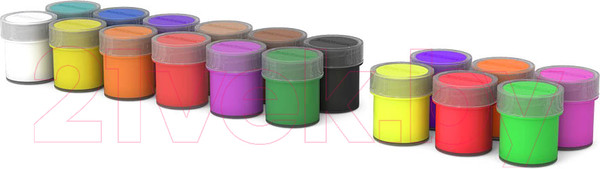 Изображение товара Гуашь Erich Krause Safari / 61424 (18цв)