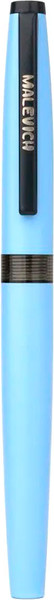 Изображение товара Ручка перьевая Малевичъ С конвертером + два картриджа / 196422 (голубой)