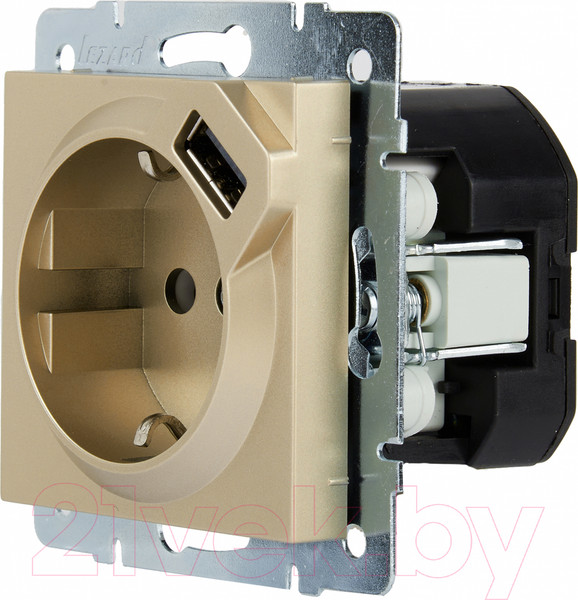 Изображение товара Розетка Lezard Vesna 742-3688-181