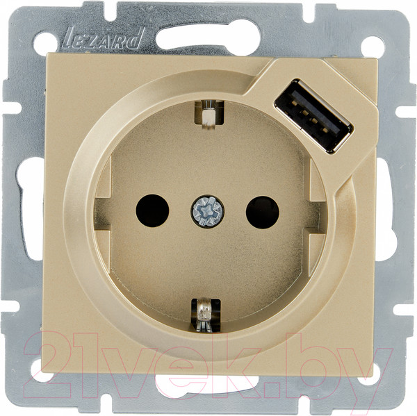 Изображение товара Розетка Lezard Vesna 742-3688-181