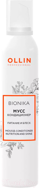 Изображение товара Кондиционер для волос Ollin Professional BioNika Питание и блеск (250мл)