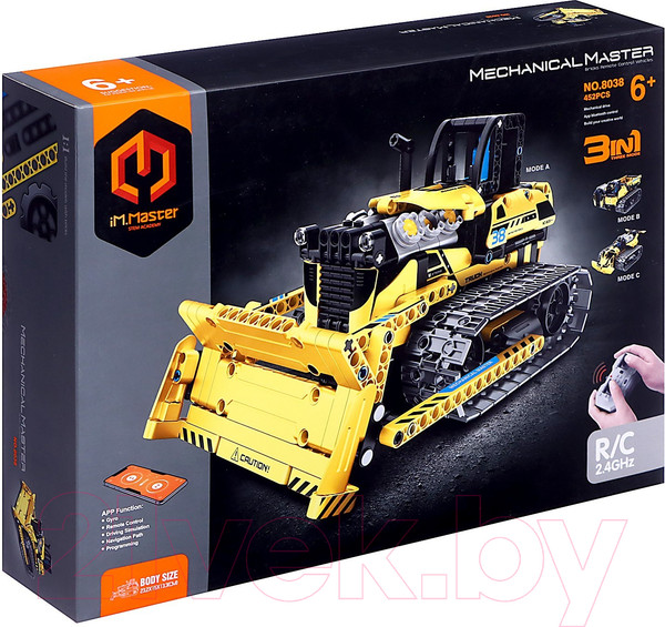 Изображение товара Конструктор управляемый iM.Master Строительный бульдозер 8038 / 9631448