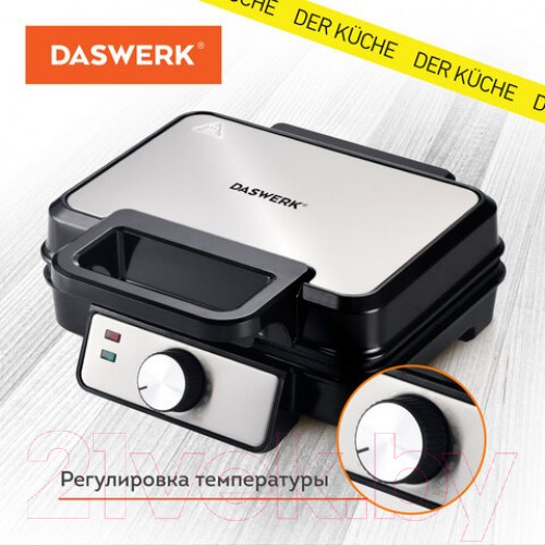 Изображение товара Вафельница Daswerk WM-6 / 455653