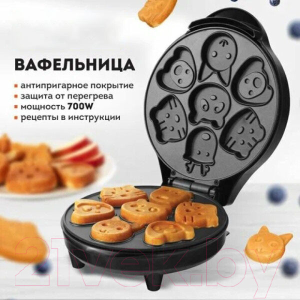 Изображение товара Вафельница Daswerk WM-9 / 455660