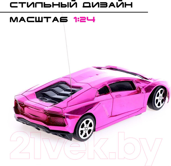Изображение товара Радиоуправляемая игрушка Автоград Шоукар CR-88 / 2920435 (розовый)
