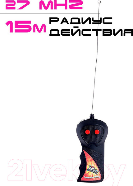 Изображение товара Радиоуправляемая игрушка Автоград Шоукар CR-88 / 2920435 (розовый)