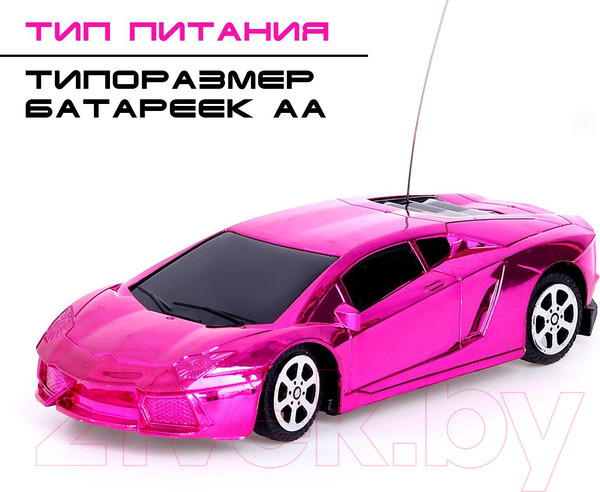 Изображение товара Радиоуправляемая игрушка Автоград Шоукар CR-88 / 2920435 (розовый)