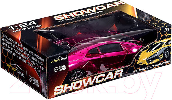 Изображение товара Радиоуправляемая игрушка Автоград Шоукар CR-88 / 2920435 (розовый)