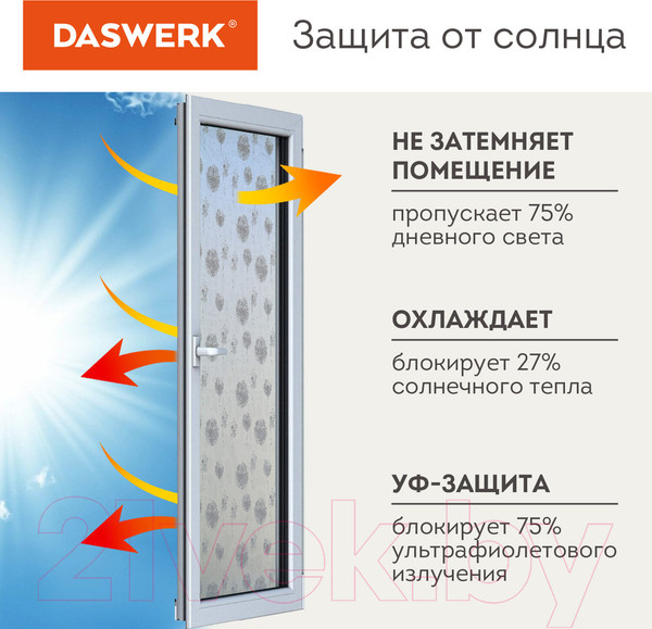 Изображение товара Пленка для окон Daswerk Одуван / 608583