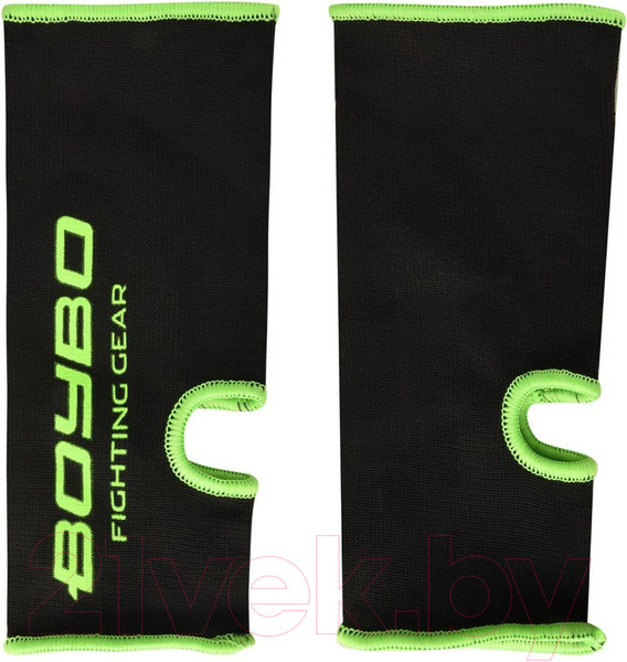 Изображение товара Суппорт голеностопа BoyBo BAS550 (XS, черный/зеленый)