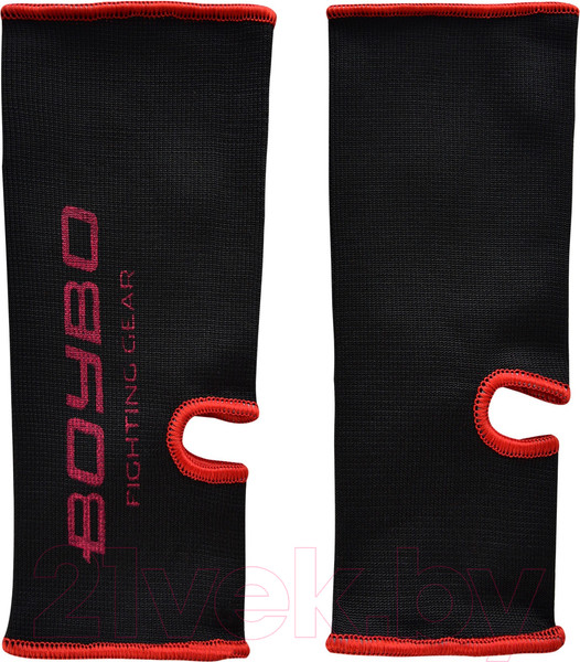 Изображение товара Суппорт голеностопа BoyBo BAS550 (XL, черный/красный)