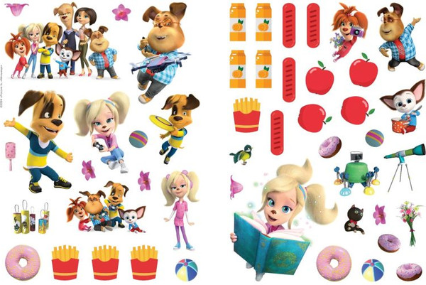 Изображение товара Развивающая книга Эксмо Барбоскины. Мульти-Игры. Дружная команда, мягкая обложка (с наклейками)