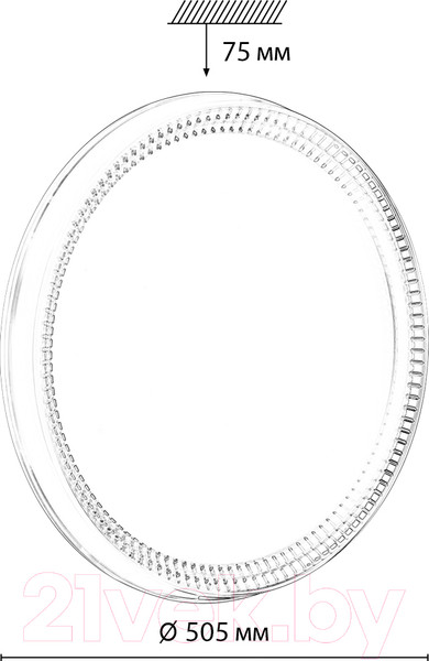 Изображение товара Потолочный светильник Sonex Depax 7643/EL